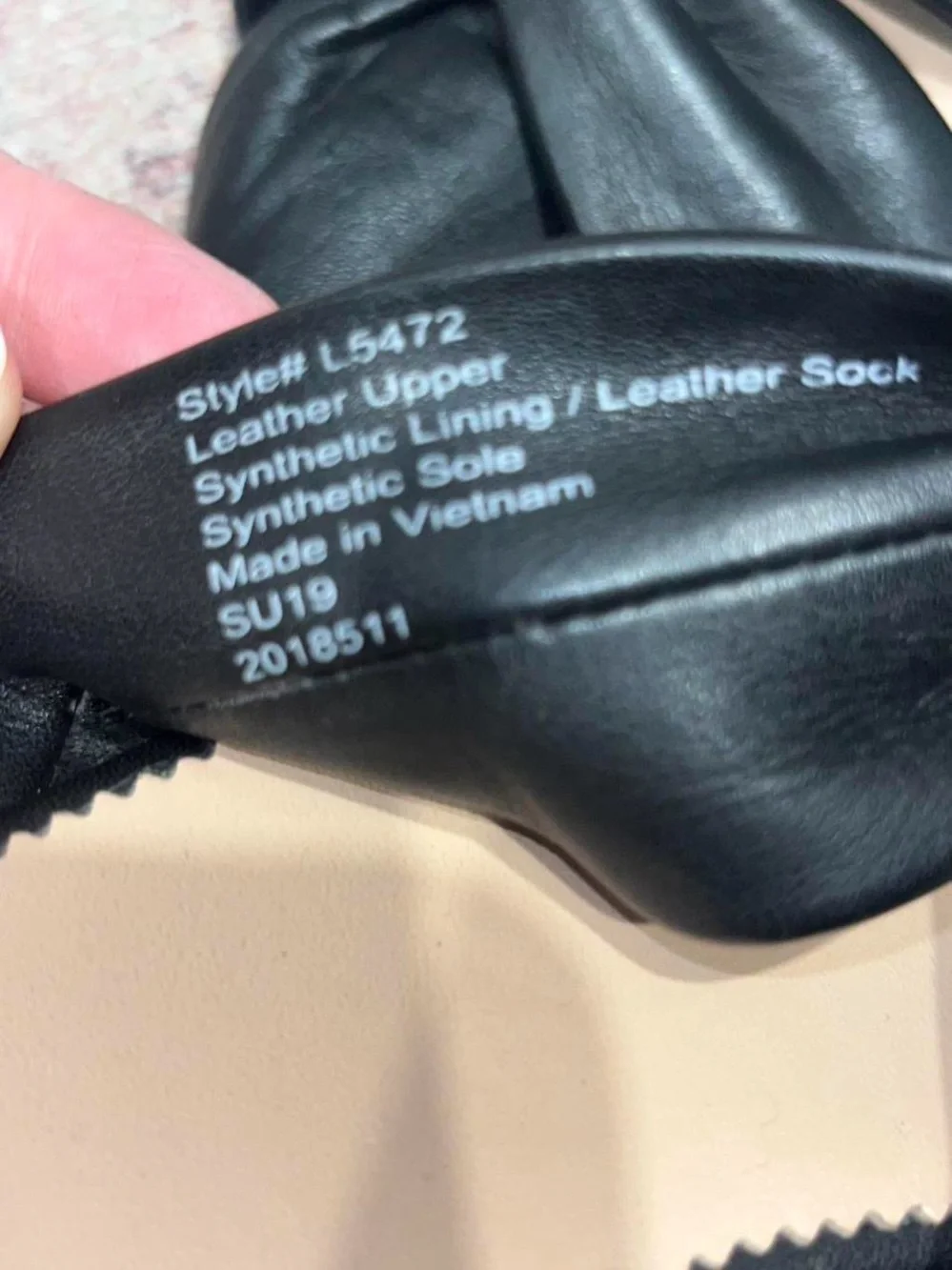 J. Crew Black Knotted Leather Slide Mules